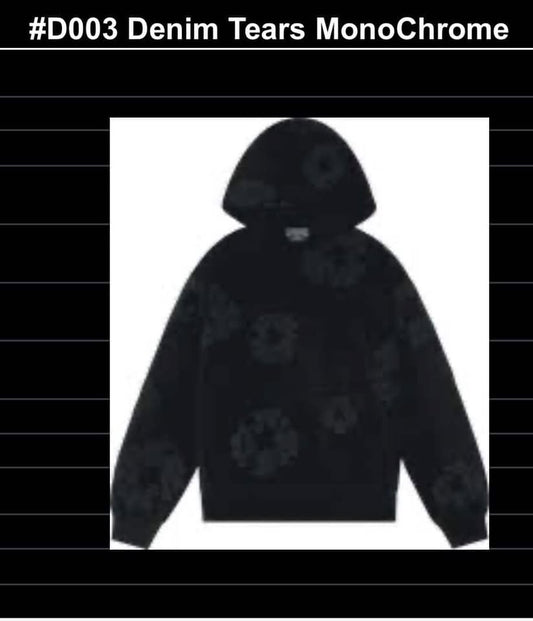 Denim Tears MonoChrome Hoodie