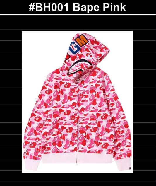 Bape Pink hoodie