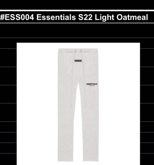 Essentials S22 Light Oatmeal Sweatpants